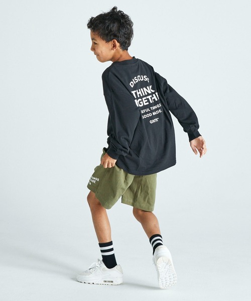 「GENERATOR」 「KIDS」長袖カットソー X-LARGE ブルー キッズ_画像4