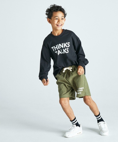 「GENERATOR」 「KIDS」長袖カットソー X-LARGE ブルー キッズ_画像9