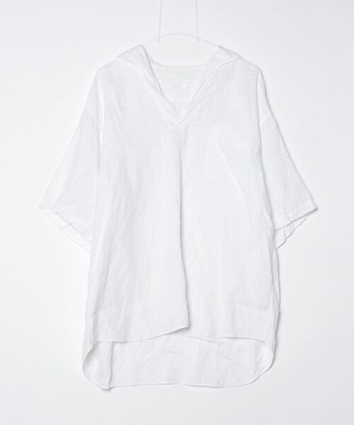23SS COMOLI カナパカーゴショーツ カナパスキッパー半袖シャツ 3 COMOLI（コモリ） カナパスキッパー 半袖シャツ 3 ホワイト メンズ