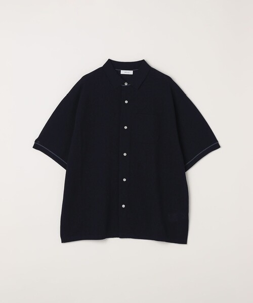 SHIPS any シャツ 半袖 any:「手洗い可能」TEXBRID(R) ドライタッチ