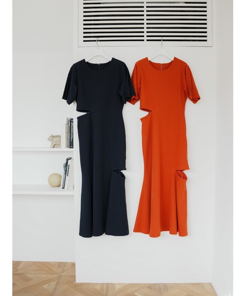 Katrin Tokyo半袖 オケージョン　ワンピース Katrin TOKYO ワンピース many way hook slit onepiece : ZOZOTOWN