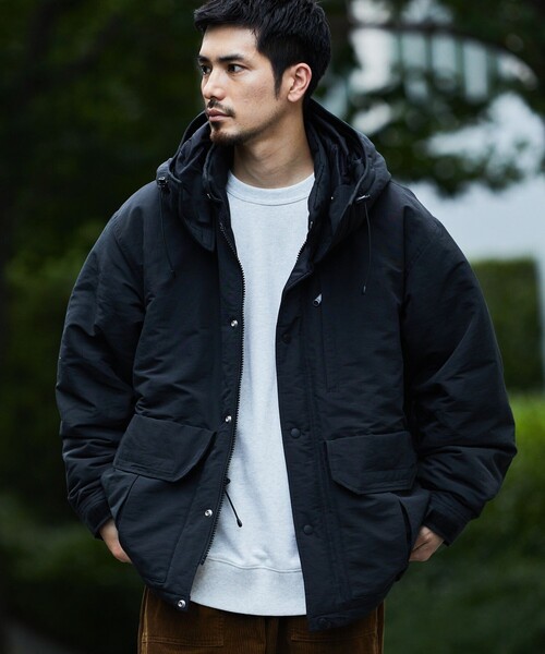 「FREAK'S STORE」 マウンテンパーカー LARGE ブラック メンズ_画像7