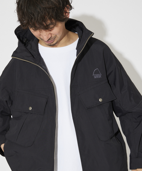 「SIERRA DESIGNS」 マウンテンパーカー LARGE ブラック メンズ_画像9