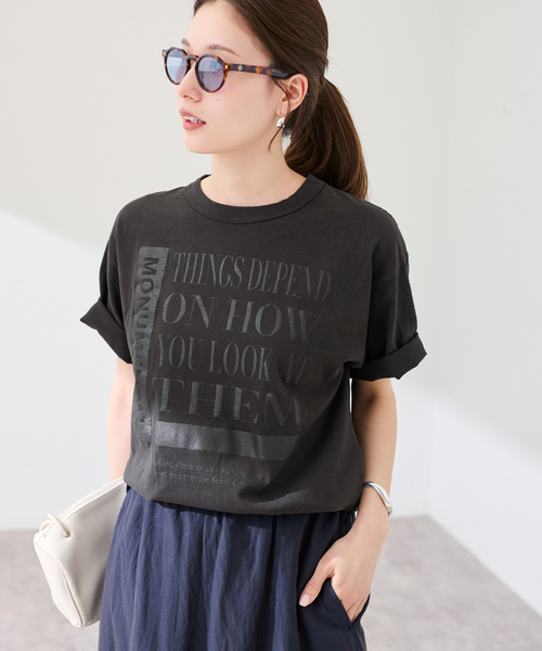新品未使用フレームワーク  Tシャツ FRAMeWORK（フレームワーク） tシャツ 「WEB限定 / 追加」PRINT TEE 2