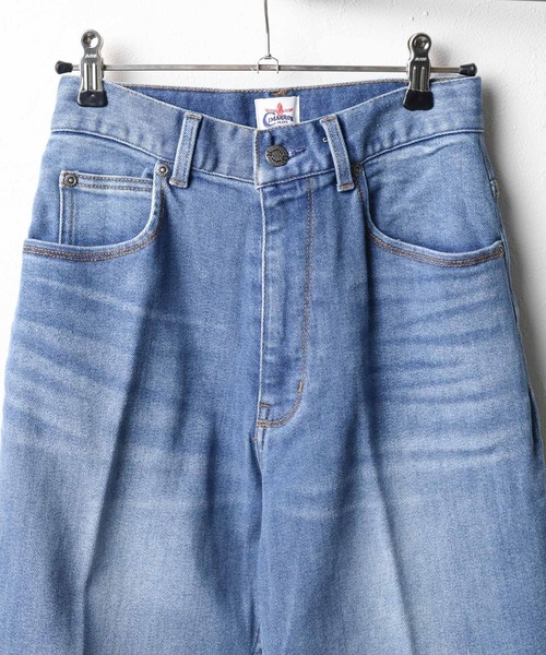 「CIMARRON」 デニムパンツ 24 グレー レディース_画像7