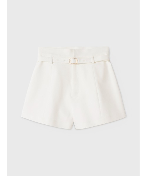 EIMY ISTOIRE（エイミーイストワール） パンツ BELTED SHORT PANTS