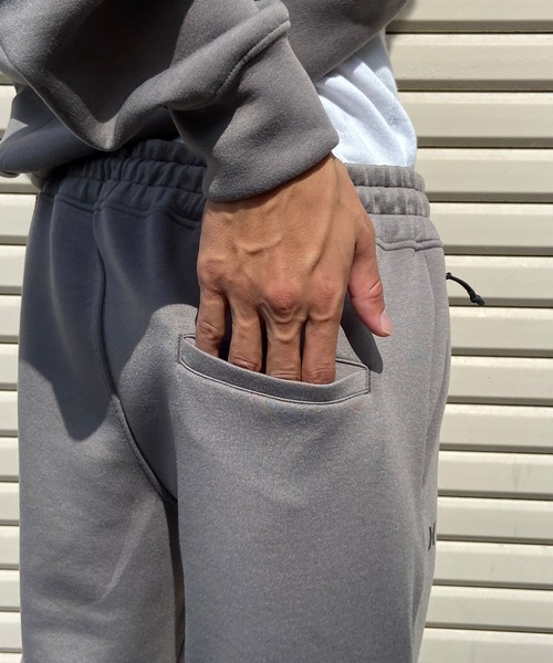 「Hurley 」 イージーパンツ L グレイッシュベージュ メンズ_画像9