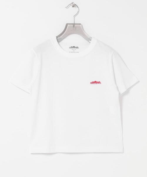 「THOUSAND MILE」 半袖Tシャツ FREE ホワイト レディース_画像8