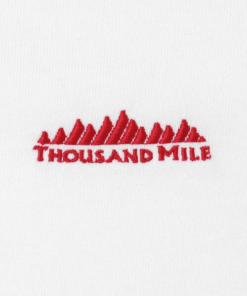「THOUSAND MILE」 半袖Tシャツ FREE ホワイト レディース_画像9