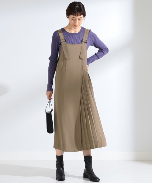 ワンピース Ray Beams サイドプリーツ サロペット ワンピース Zozotown Paypayモール店 通販 Paypayモール