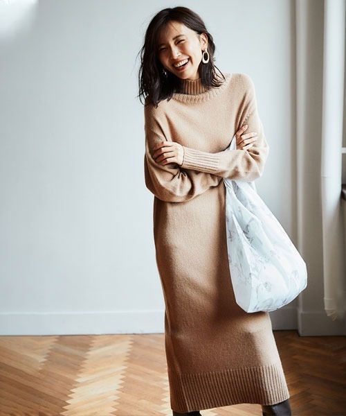 ワンピース ウールカシミアハイネックワンピース Zozotown Paypayモール店 通販 Paypayモール