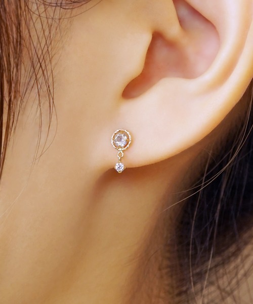人気超激安 ピアス K18K10オリーブクォーツ チャームセット ピアス( YG) ZOZOTOWN PayPayモール店 - 通販 - PayPayモール 限定セール