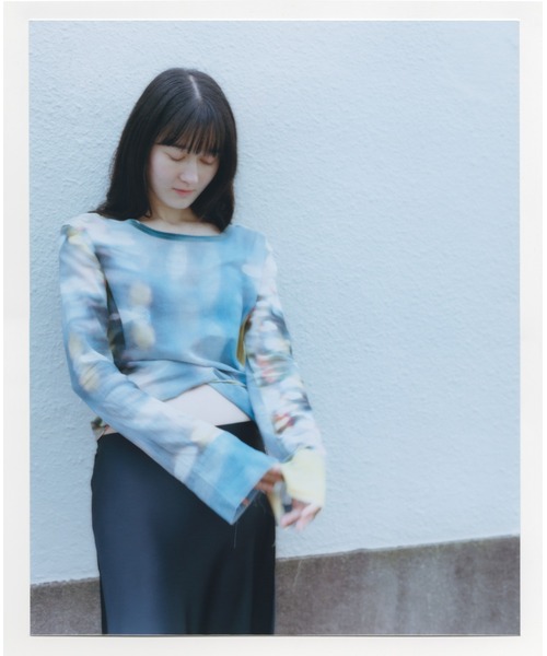 PAMM（パム） ブラウス シャツ 「たしかにそこにあった夜」のガーゼ