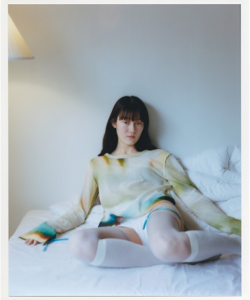 ブラウス シャツ 「たしかにそこにあった夜」のガーゼトップス レディース メンズの画像