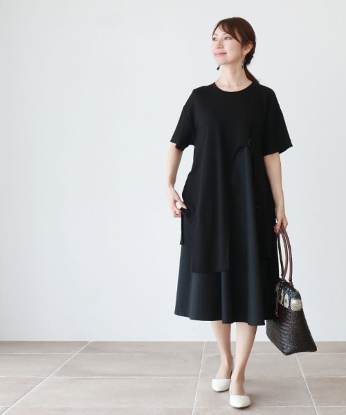ワンピース 上品すぎないクールな黒ワンピース Zozotown Yahoo 店 通販 Yahoo ショッピング