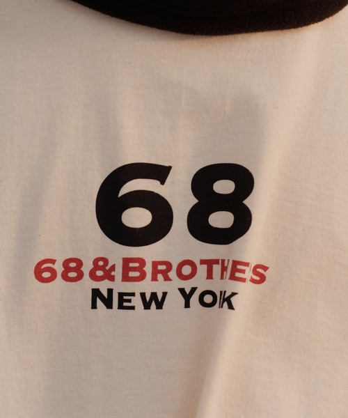 68&brothers（シックスティエイトアンドブラザーズ） tシャツ シックス