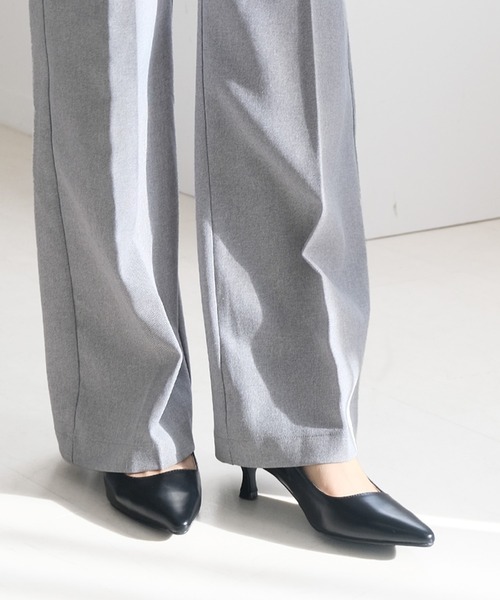 AmiAmi（アミアミ） パンプス ポインテッドトゥバックストラップ