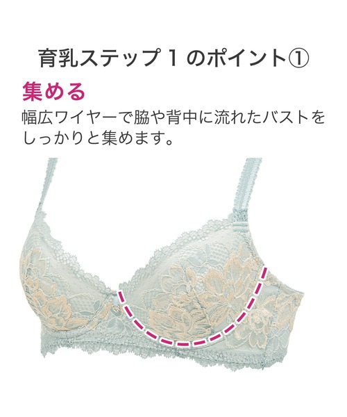 【送料0円】 BRADELIS NewYork ブラジャー ウェンディステップ1ブラ23S3 下着・アンダーウェア