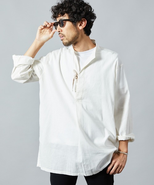 マルチサイズ シャツ スモックシャツ メンズ | FREAK'S STORE
