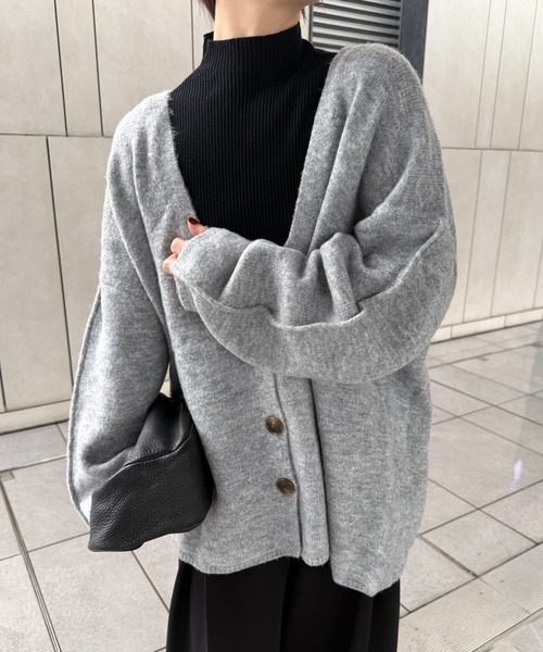 trois レディースカーディガン trois レディースカーディガン レディース 2WAYジップニット