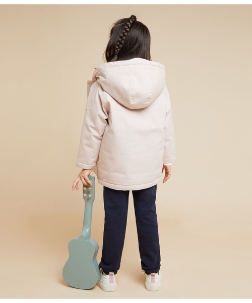 PETIT BATEAU（プチバトー） ミリタリージャケット モッズコート