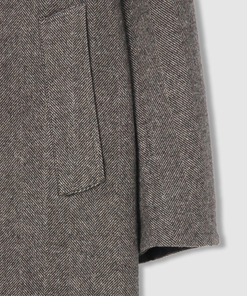 アウター HERRINGBONE RIVER CHESTERFIELD COAT【ヘリンボーンリバーチェスターフィールドコート】 HERRINGBONE RIVER CHESTERFIELD COAT ヘリンボーンリバーチェスターフィールドコート LANVIN