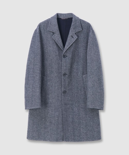 アウター HERRINGBONE RIVER CHESTERFIELD COAT【ヘリンボーンリバーチェスターフィールドコート】 HERRINGBONE RIVER CHESTERFIELD COAT ヘリンボーンリバーチェスターフィールドコート LANVIN