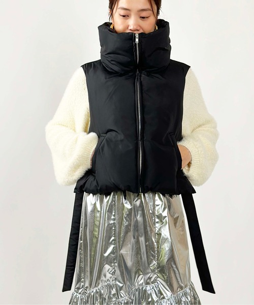 アルベロベロ　刺繍が可愛いダウンベスト　ブラック 楽天市場】アウトレット!!ガッチャゴルフ プレミアム エンボス