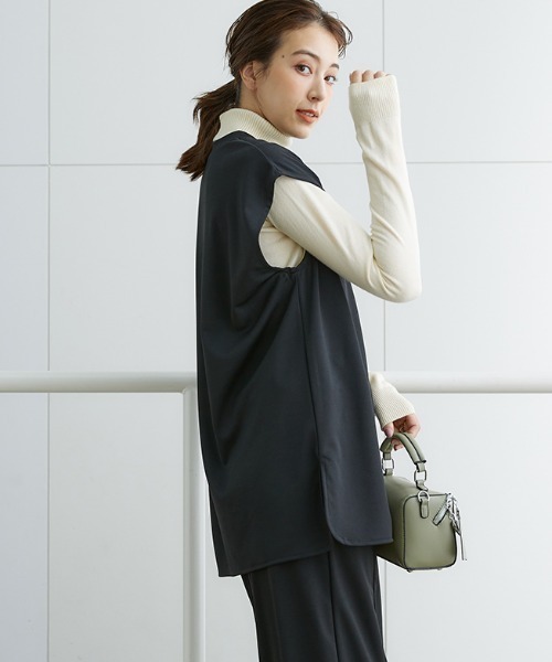 slattgir（スラットジール） ニット セーター 高身長 毛玉ができにくい