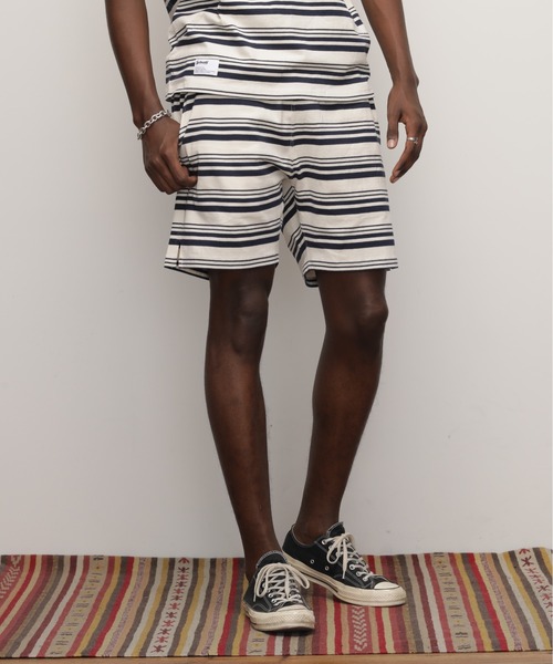 Schott ストライプ デニム ハーフパンツ　セット Schott N.Y.C（ショット） ジーンズ Schott/ショット/HORIZONTAL