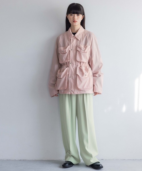 ブルゾン アウター BIGポケットブルゾン 106257 レディース