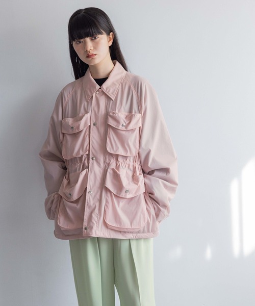 momo　美品　レア　ピンクハウス　ボアブルゾン　アウター ブルゾン アウター BIGポケットブルゾン 106257 レディース