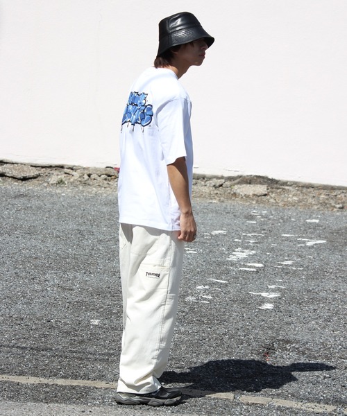 THRASHER（スラッシャー） ワイドパンツ ジーンズ 「THRASHER