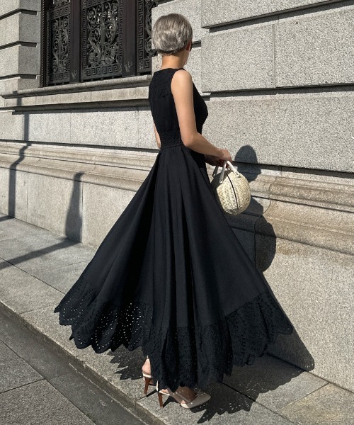 JENNE ヘムレースフレアワンピース ワンピース ヘムレースフレアワンピース : ZOZOTOWN Yahoo!店 - 通販