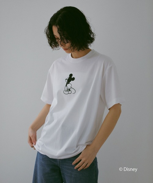 tシャツ mickey TEE back レディース