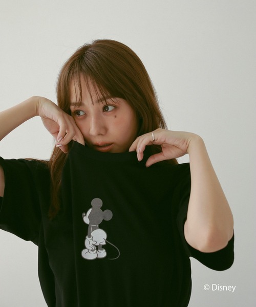 tシャツ mickey TEE back レディース tシャツ mickey TEE back レディース : ZOZOTOWN Yahoo!店