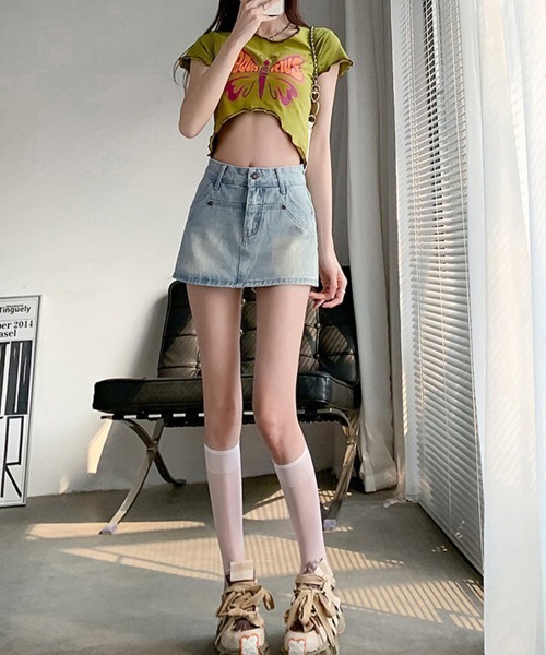 【 KAPITAL 】キュロット スカート デニム MI8694EW023942_fw_thumbM.jpg