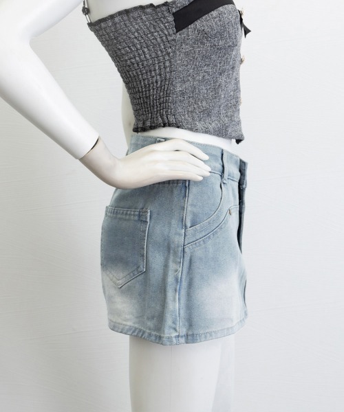 miniministore スカート デニムスカパン キュロットスカート韓国