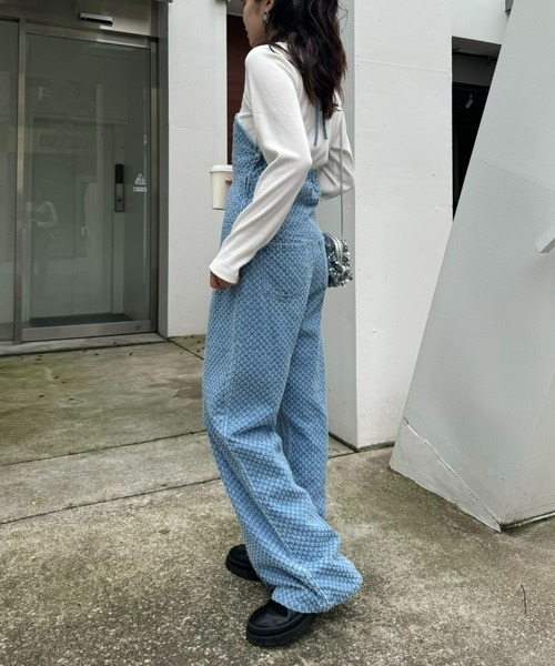 HELLO SAN FRANCISCO デニムサロペット HELLO.SANFRANCISCO サロペット オーバーオール 「HELLO
