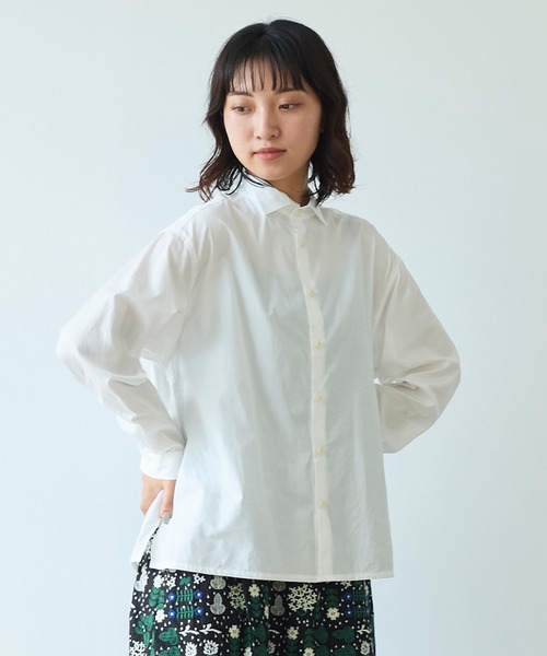 bulle de savon（ビュルデサボン） ブラウス シャツ 100/2ブロード