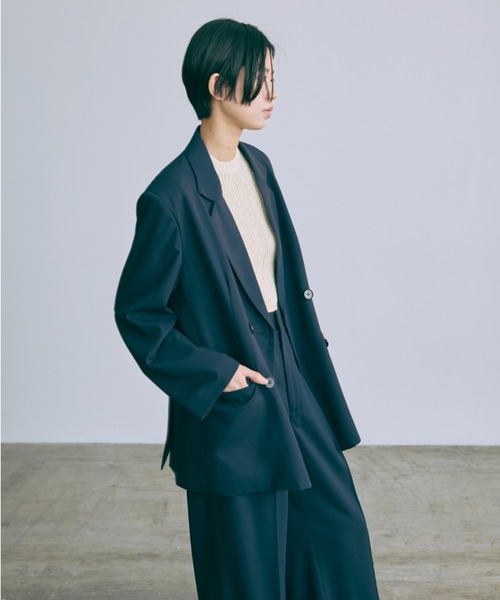 EN NEUME セットアップ Oversized Tailored Jacket × Semi-Wide 