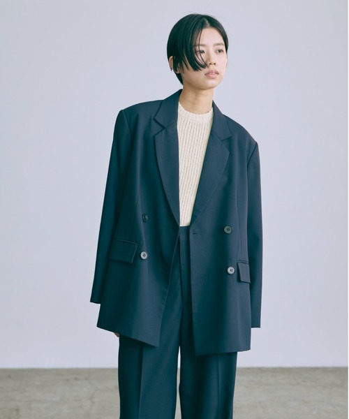 EN NEUME セットアップ Oversized Tailored Jacket × Semi-Wide 