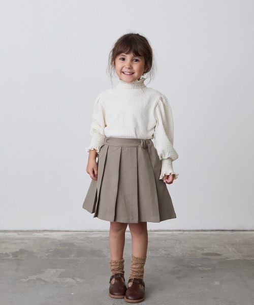 riziere ノーカラージャケットプリーツスカートセットアップ　120 楽天市場】【スーパーSALE 10%OFF】【riziere】 ノーカラー
