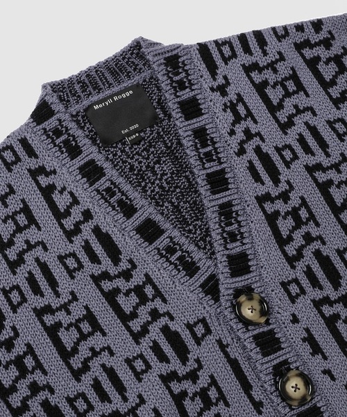 Meryll Rogge◇長袖カットソー/36/ナイロン/BLU/総柄/ws22301// その他