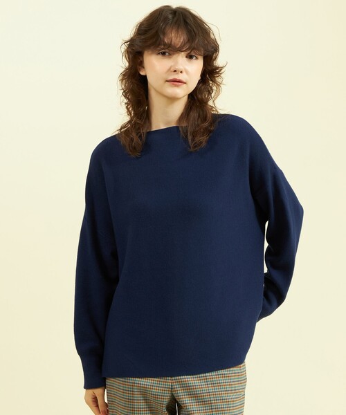 【MACKINTOSH PHILOSOPHY】（新品未使用）ボートネックニット WEB&一部店舗限定】ボートネックターンバックニット(トップス