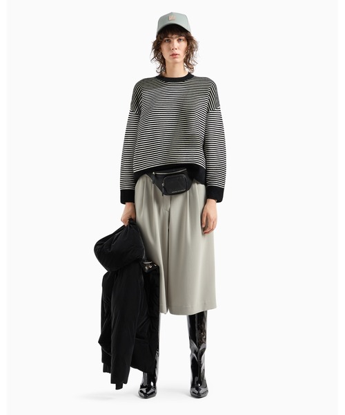 ARMANI EXCHANGE パンツ 「A|X アルマーニ エクスチェンジ」ワイド