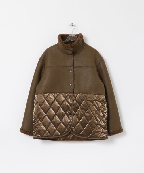 layered collar boa coat | Acka.｜ エーシーケーエー｜公式オン