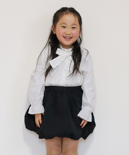 スカート 無地バルーンスカート80〜140cm キッズ 子供服 女の子 | MAKE YOUR DAY | 06