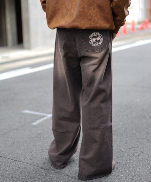 09AW ARCHIVE 00s 極太オーバーワイドパンツ サルエル ATMARK ワイドパンツ ジーンズ ZOZO限定販売「2サイズ展開 / UNISEX