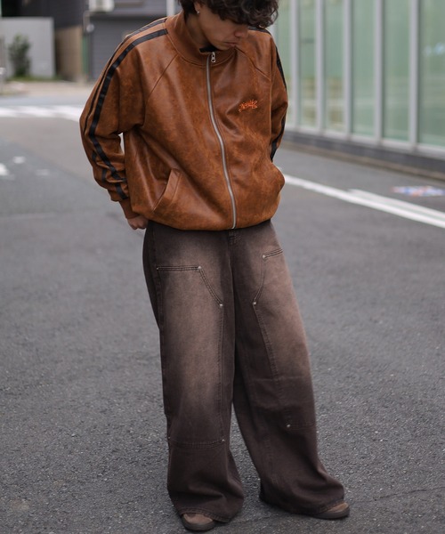 ATMARK ワイドパンツ ジーンズ ZOZO限定販売「2サイズ展開 / UNISEX